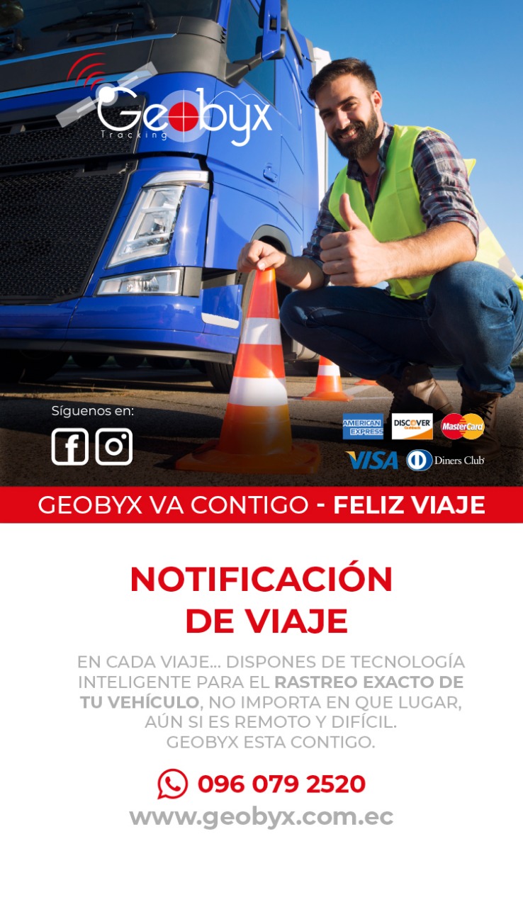 Notificación de viaje
